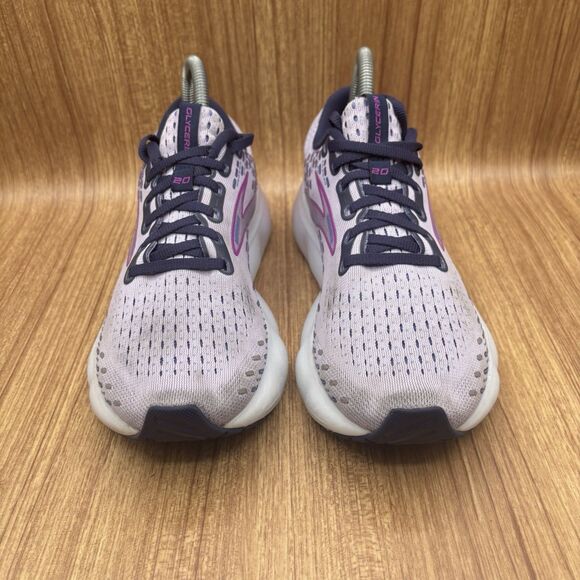 Brooks Glycerin 20 Neutral Running Sneaker Lilac Purple Women’s Size 8 B - Picture 4 of 9